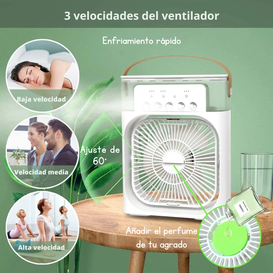 Ventilador portátil 3 en 1